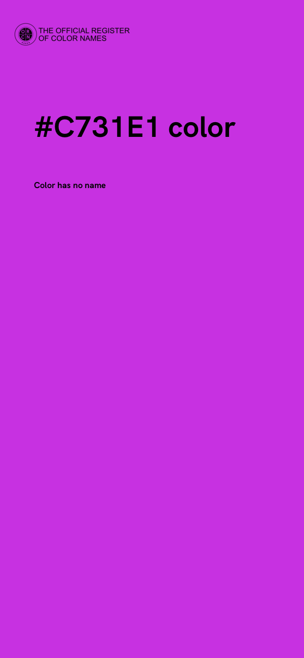 #C731E1 color image