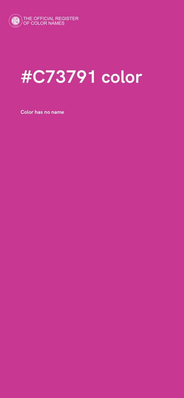 #C73791 color image
