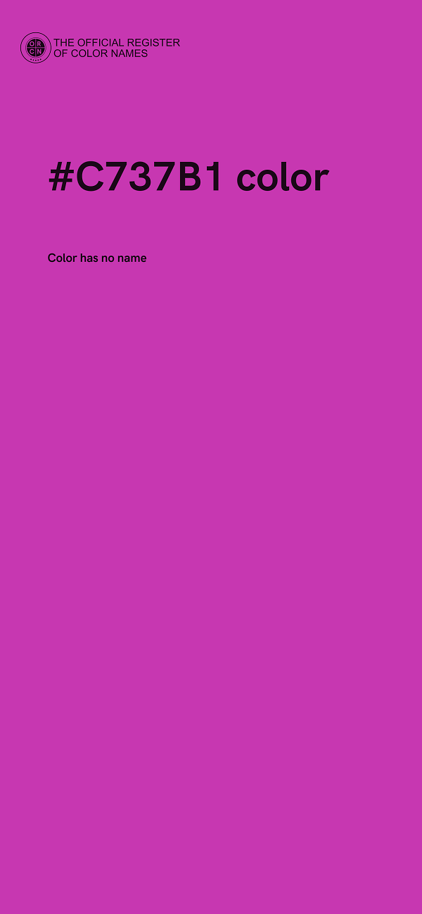 #C737B1 color image