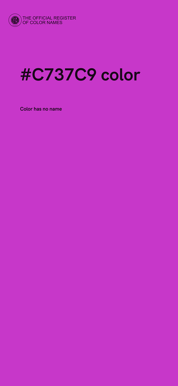 #C737C9 color image