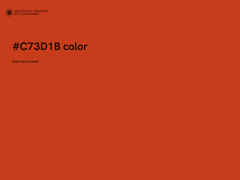 #C73D1B color image