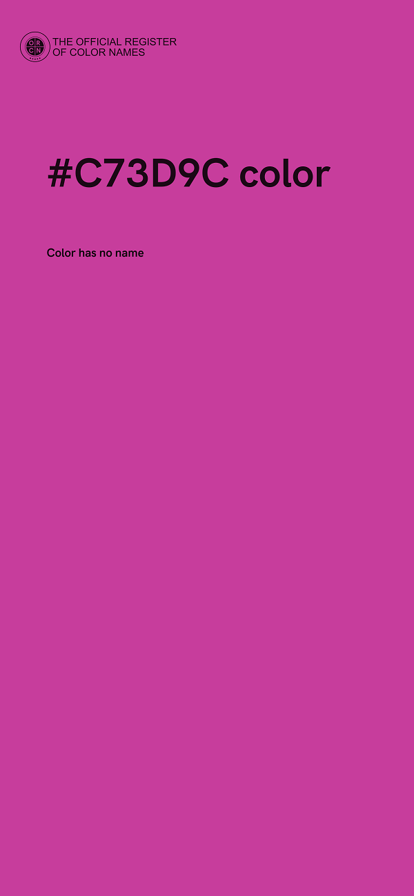 #C73D9C color image