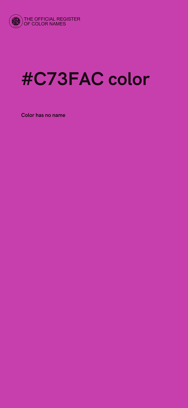 #C73FAC color image