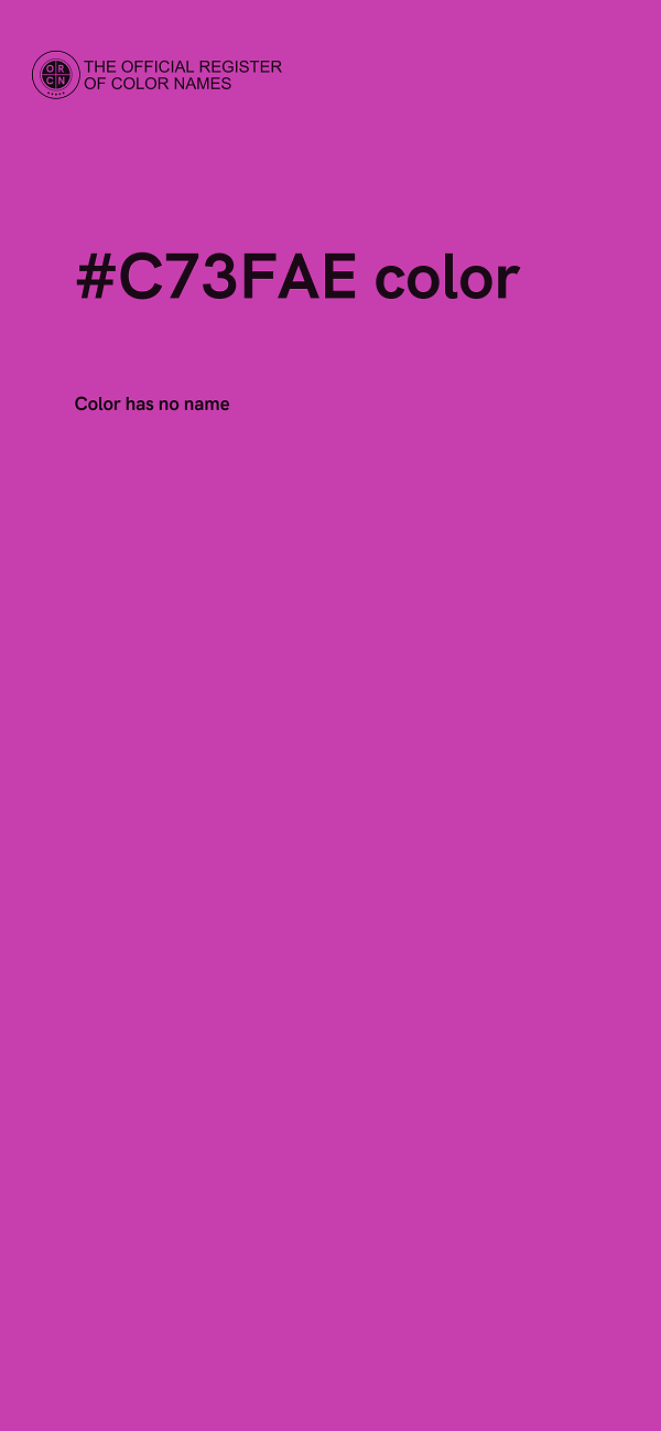 #C73FAE color image