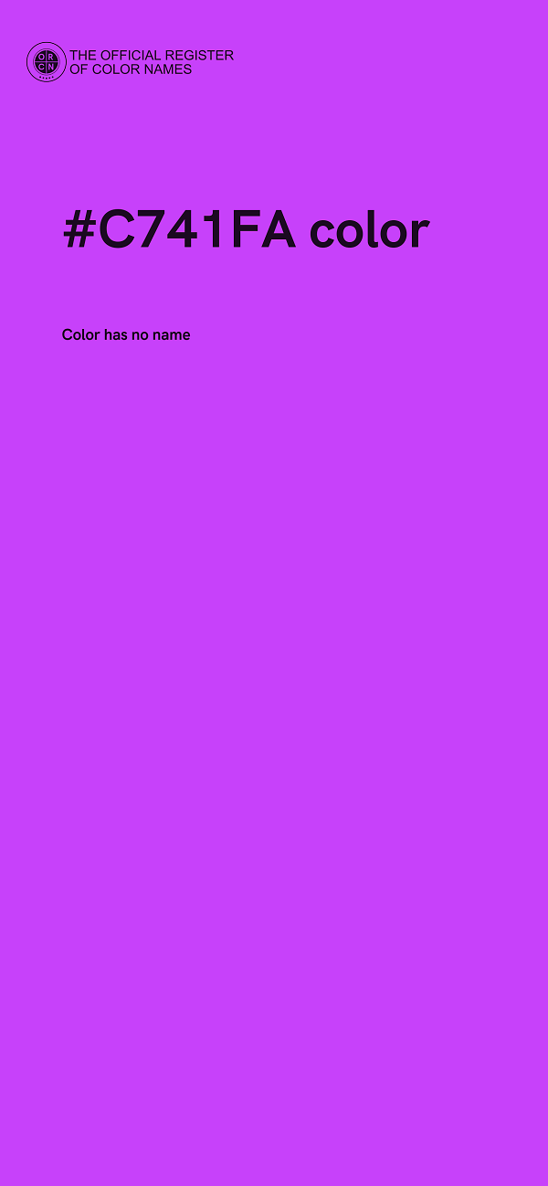 #C741FA color image