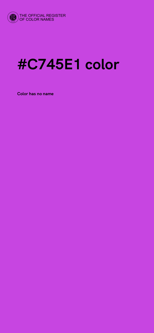 #C745E1 color image