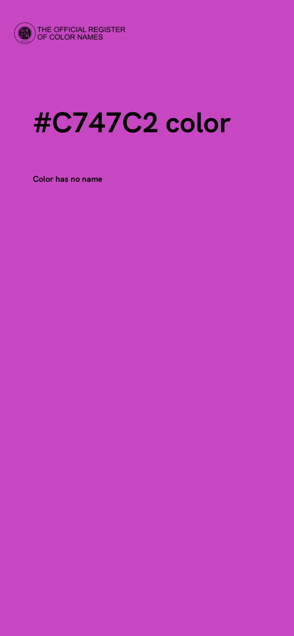 #C747C2 color image