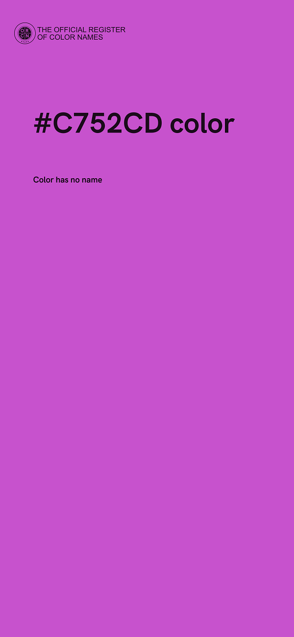 #C752CD color image