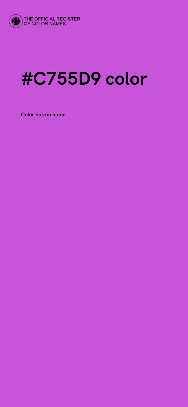 #C755D9 color image