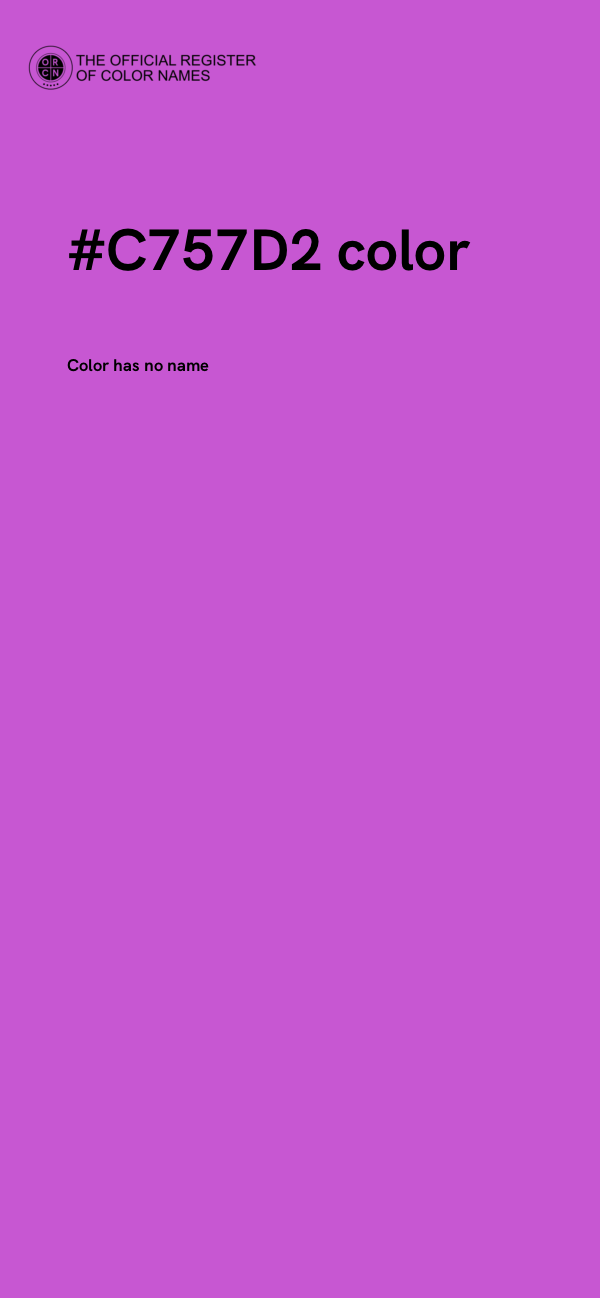 #C757D2 color image