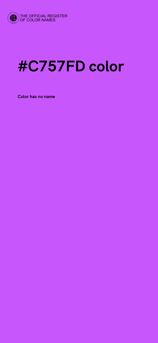 #C757FD color image