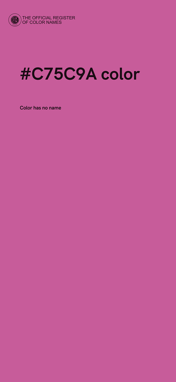 #C75C9A color image