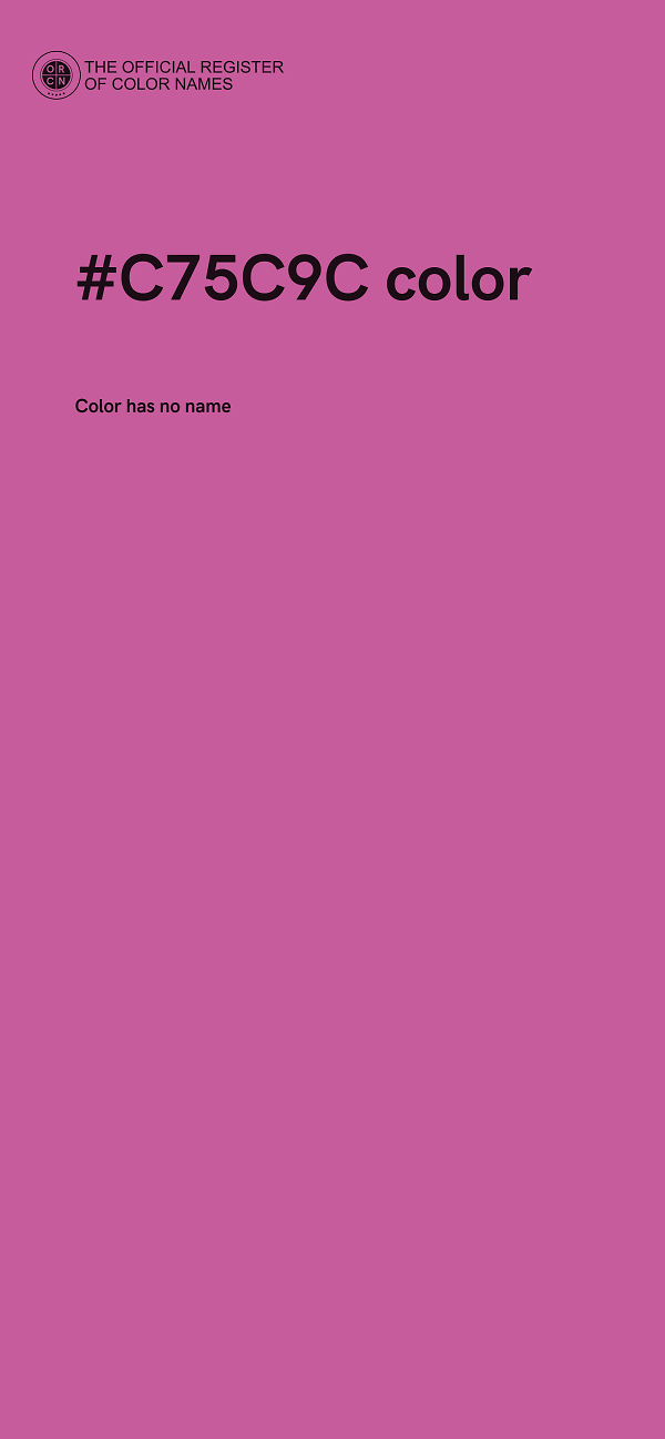 #C75C9C color image