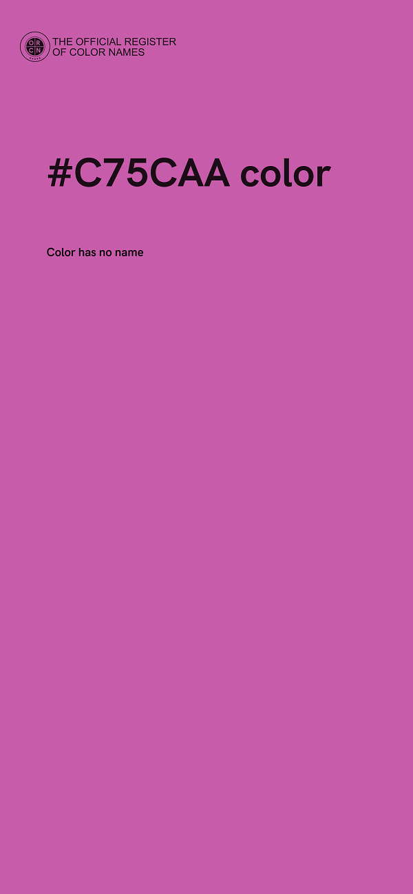 #C75CAA color image