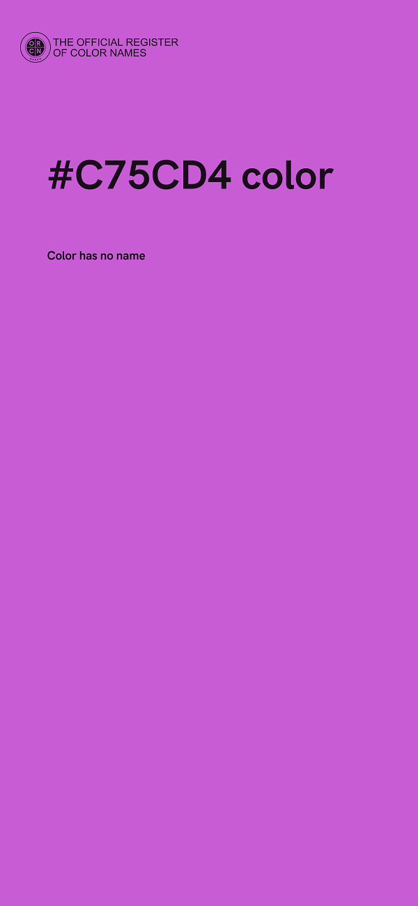 #C75CD4 color image