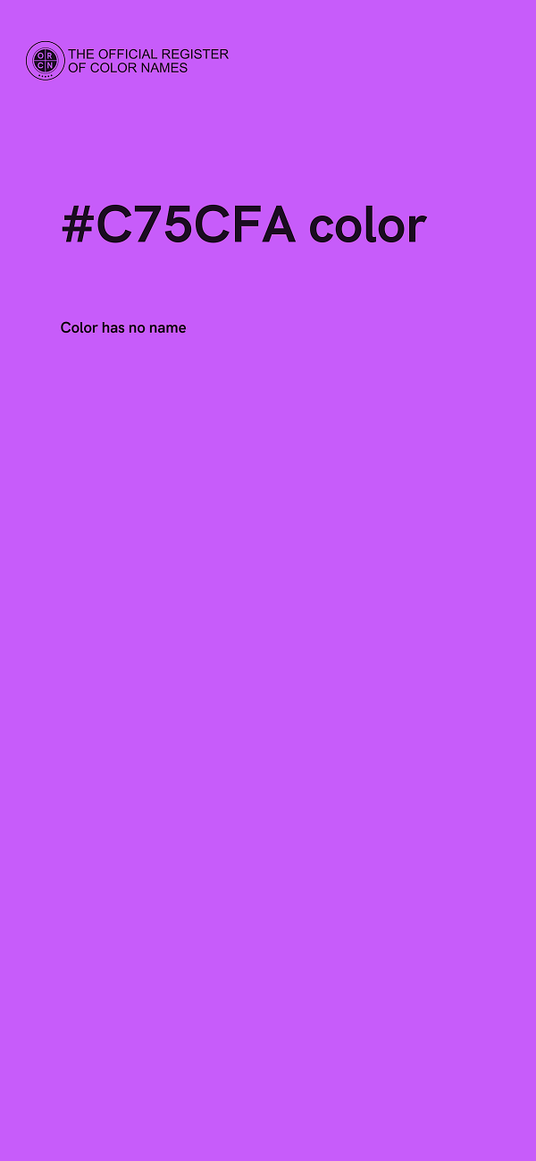 #C75CFA color image