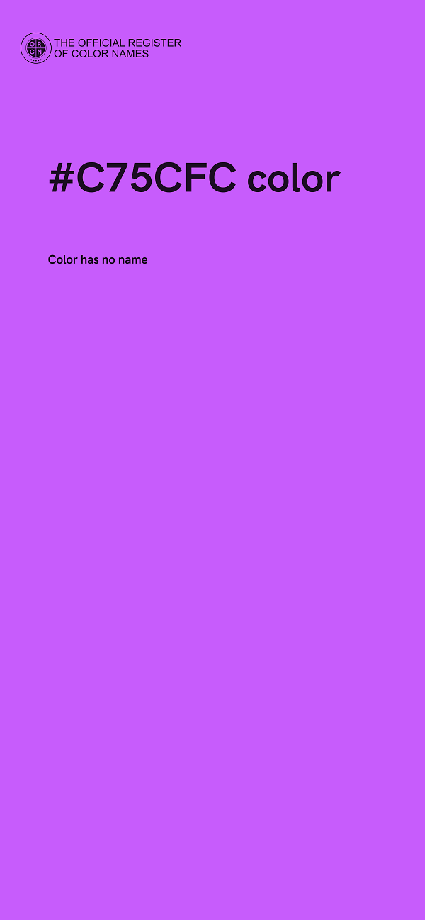 #C75CFC color image