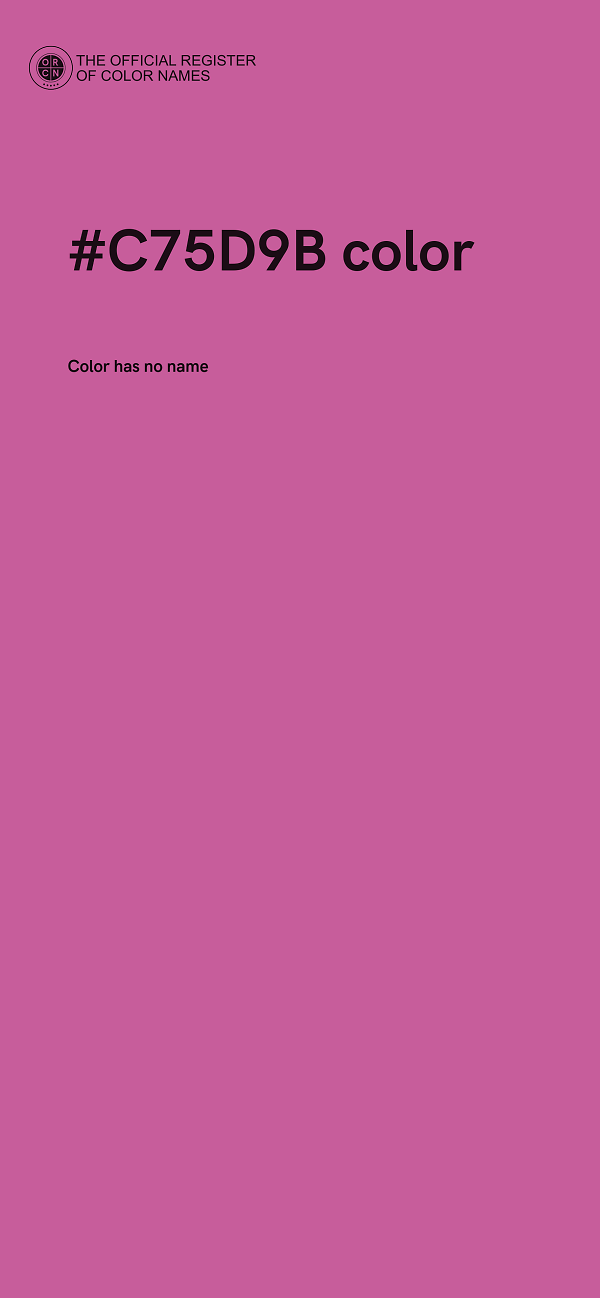 #C75D9B color image