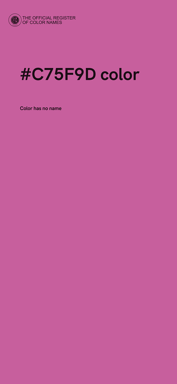 #C75F9D color image