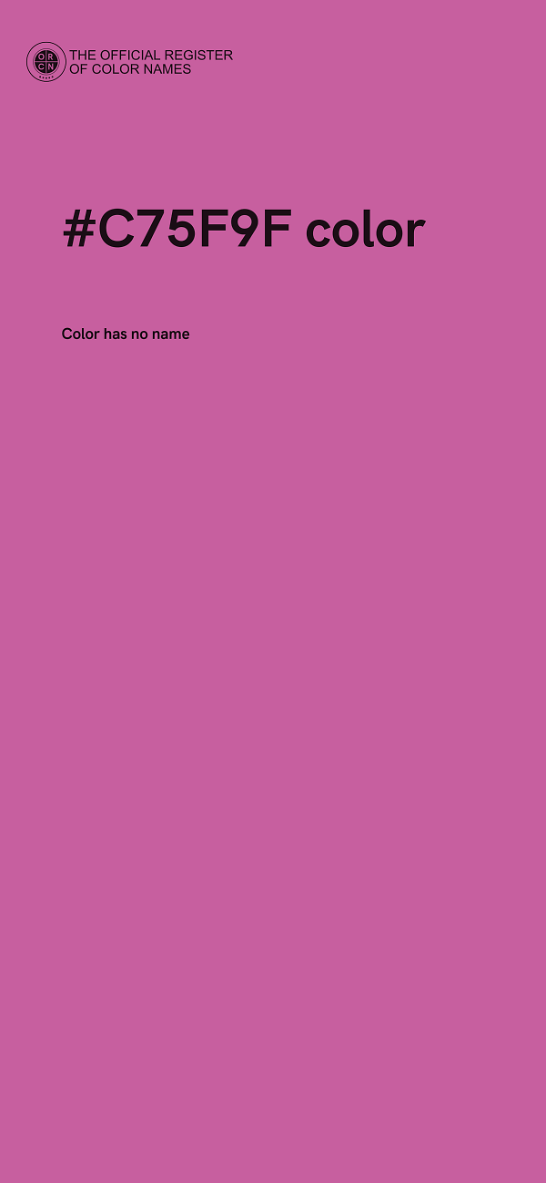 #C75F9F color image