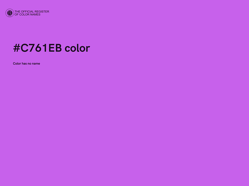 #C761EB color image