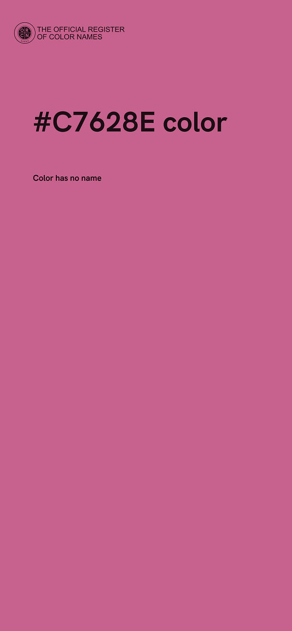 #C7628E color image