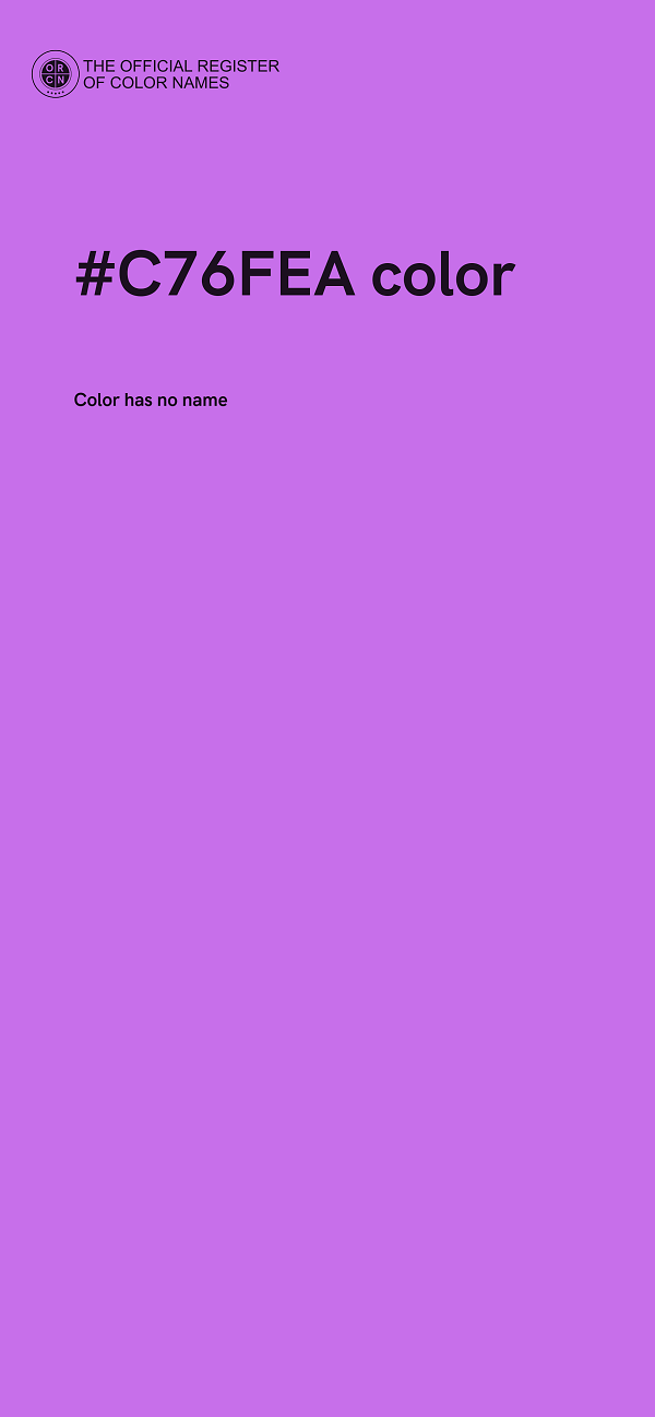 #C76FEA color image
