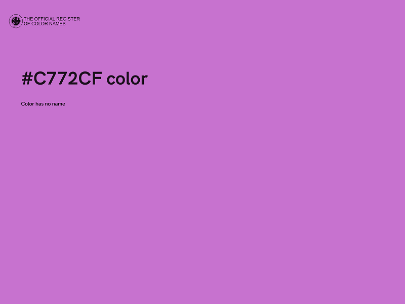 #C772CF color image