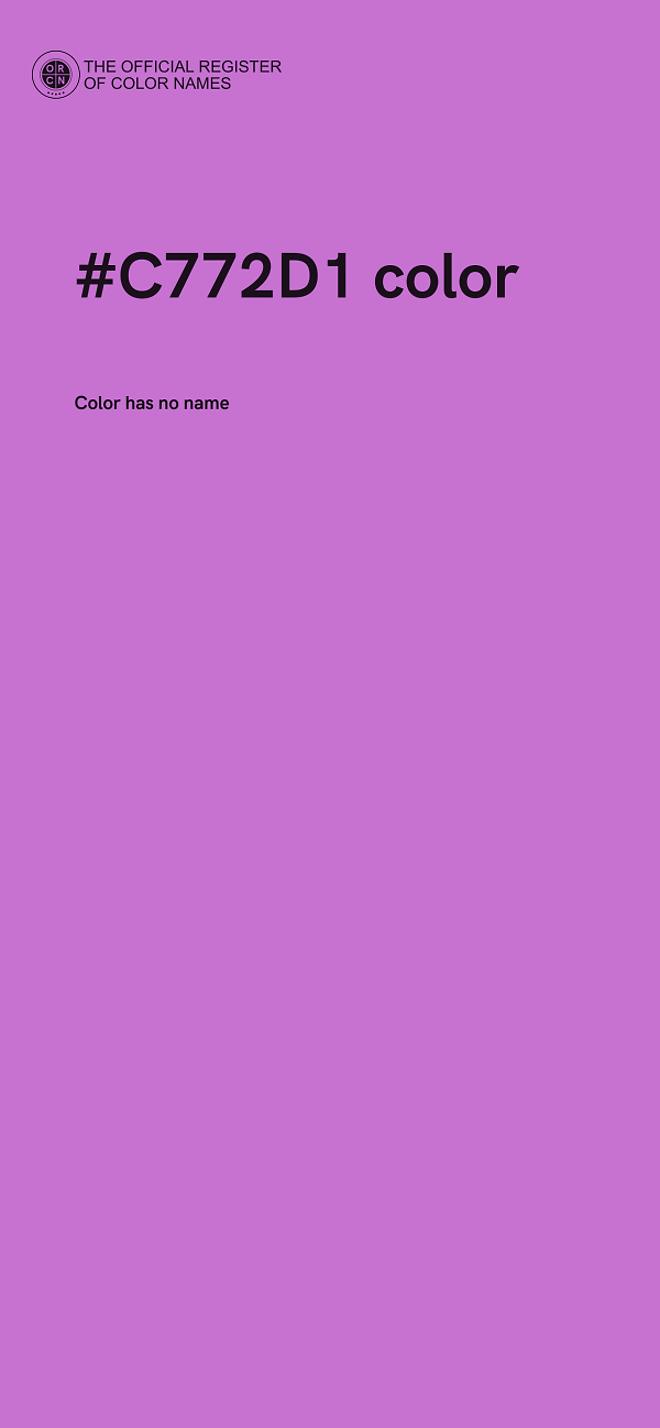 #C772D1 color image