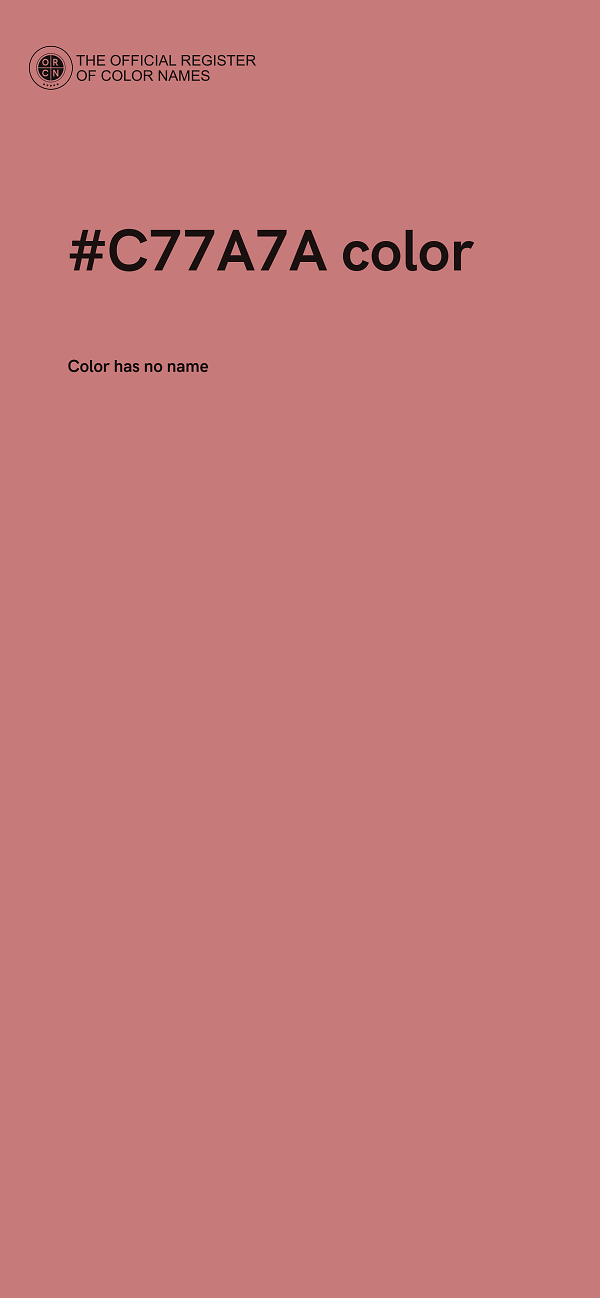 #C77A7A color image