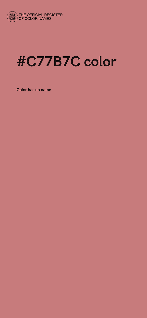 #C77B7C color image