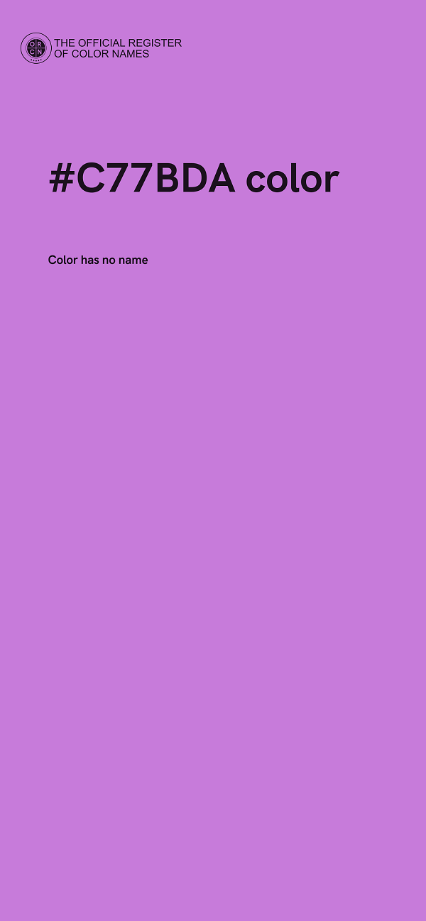 #C77BDA color image