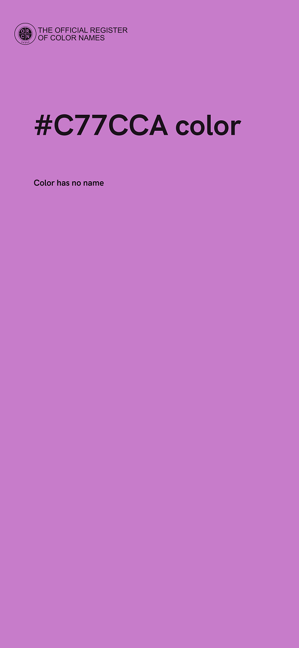 #C77CCA color image