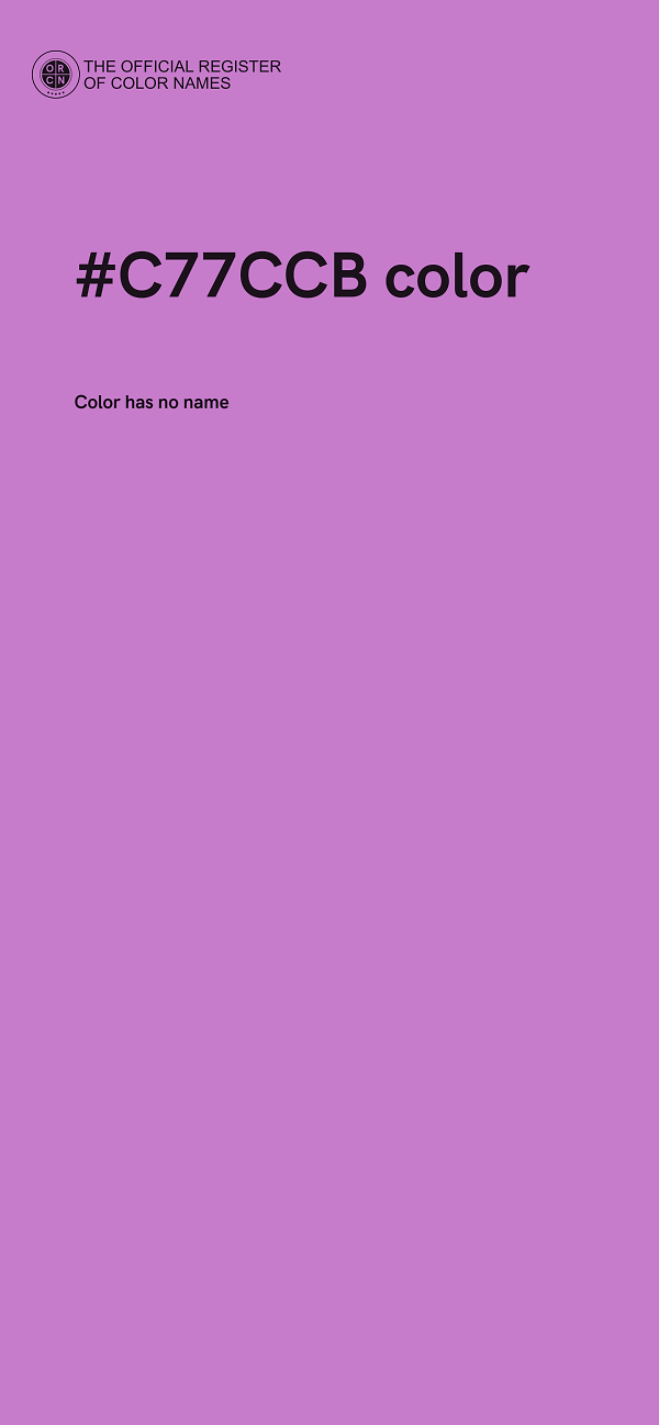 #C77CCB color image