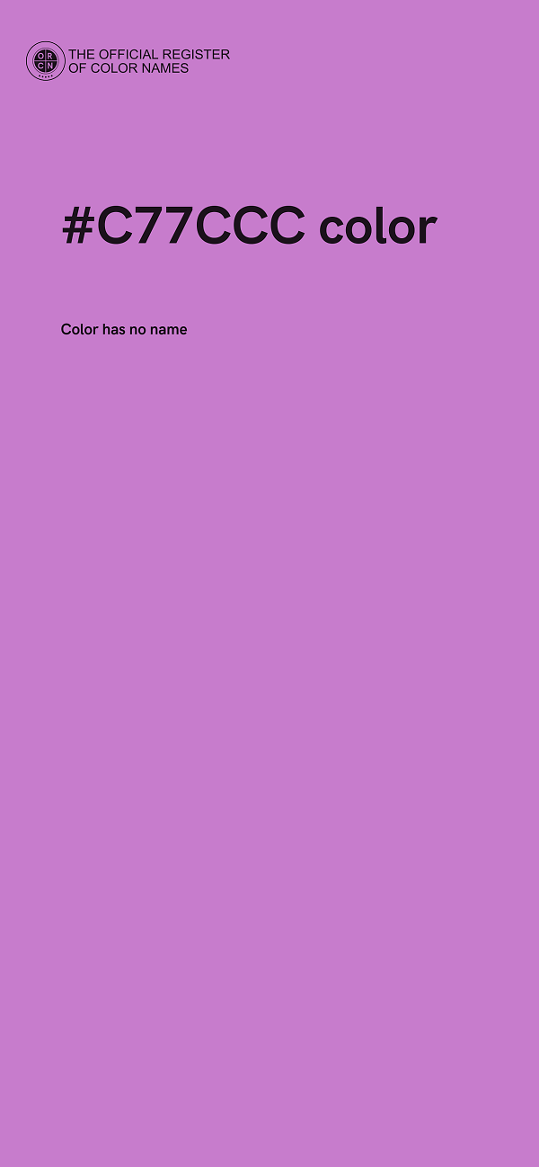 #C77CCC color image