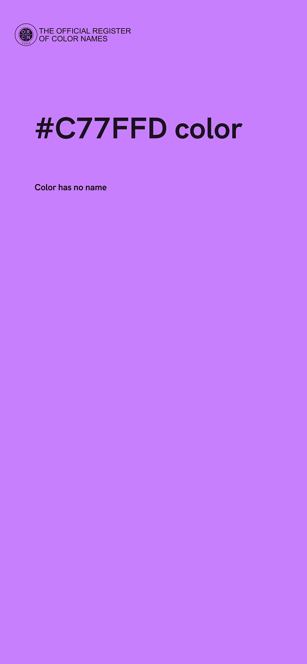 #C77FFD color image