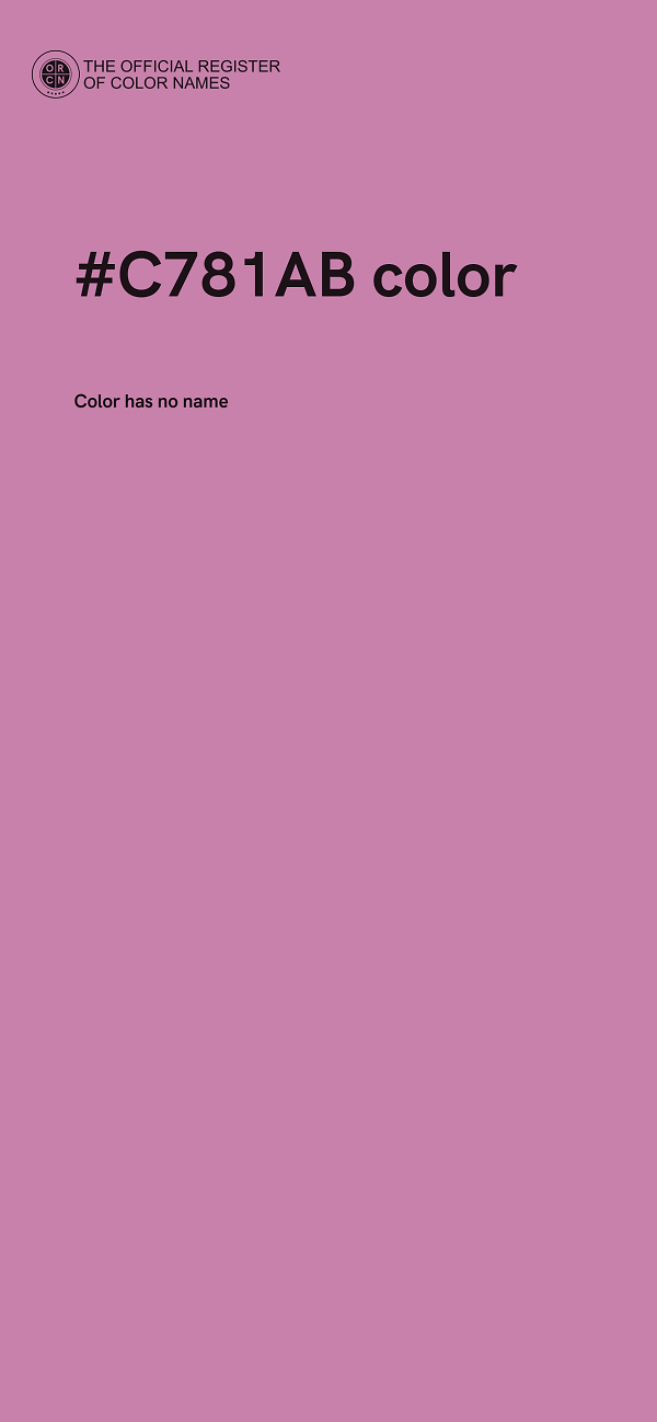 #C781AB color image