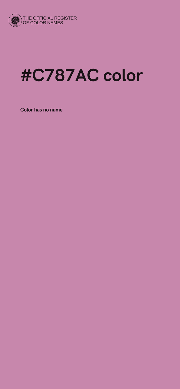 #C787AC color image