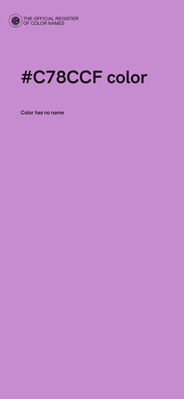 #C78CCF color image