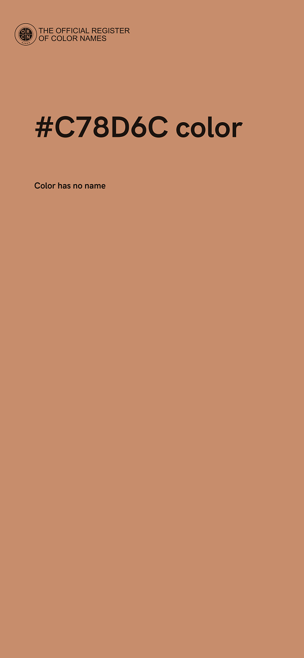 #C78D6C color image