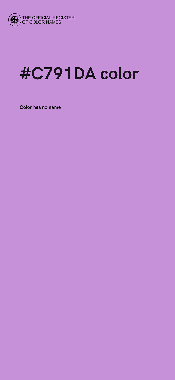 #C791DA color image