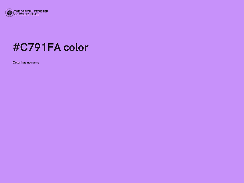 #C791FA color image