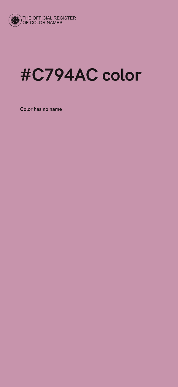#C794AC color image