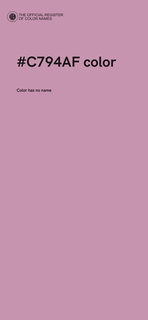 #C794AF color image