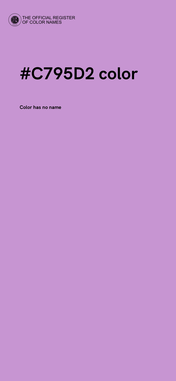 #C795D2 color image