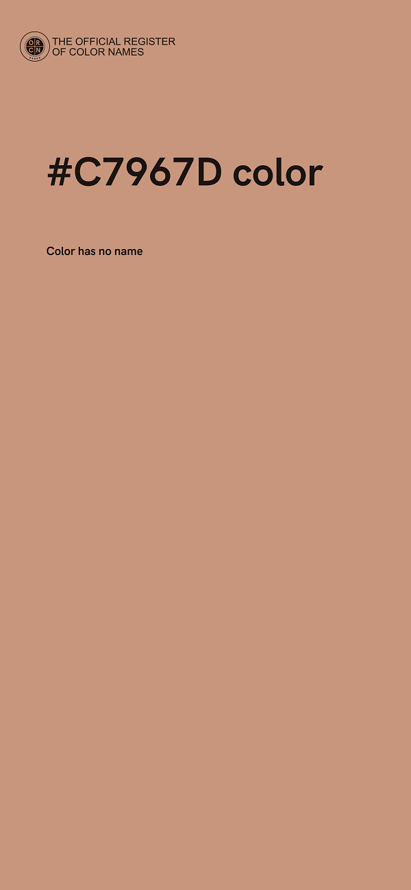 #C7967D color image