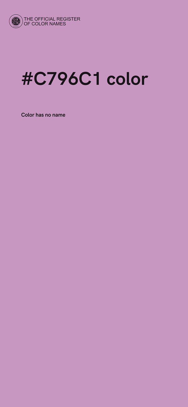 #C796C1 color image