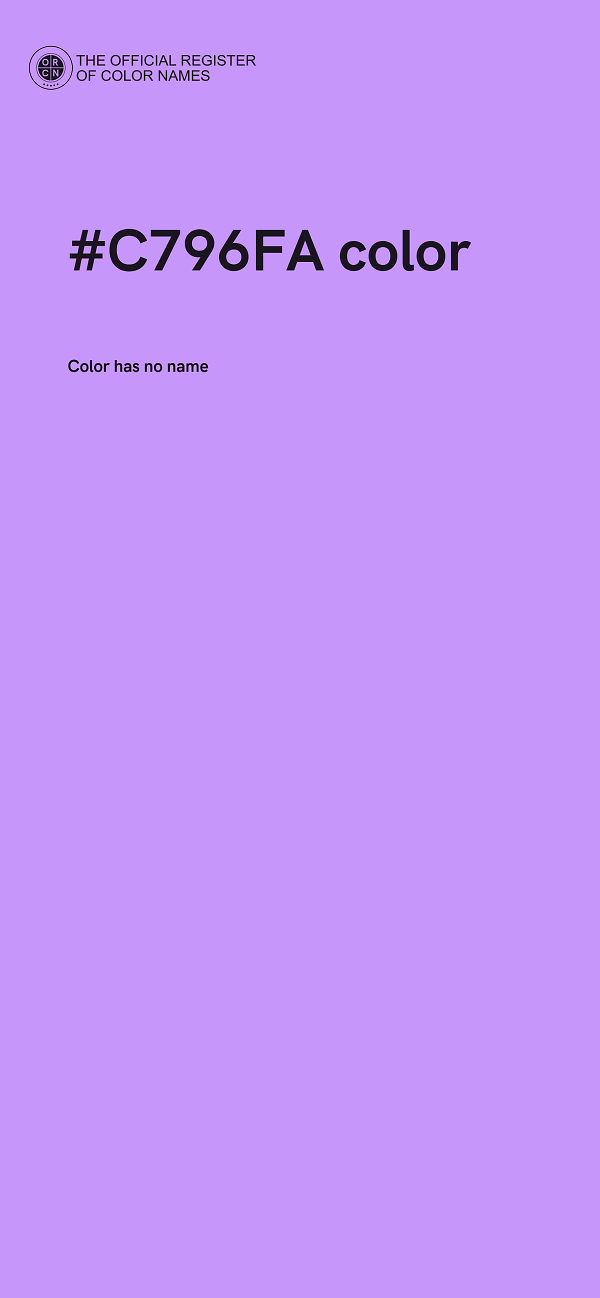 #C796FA color image