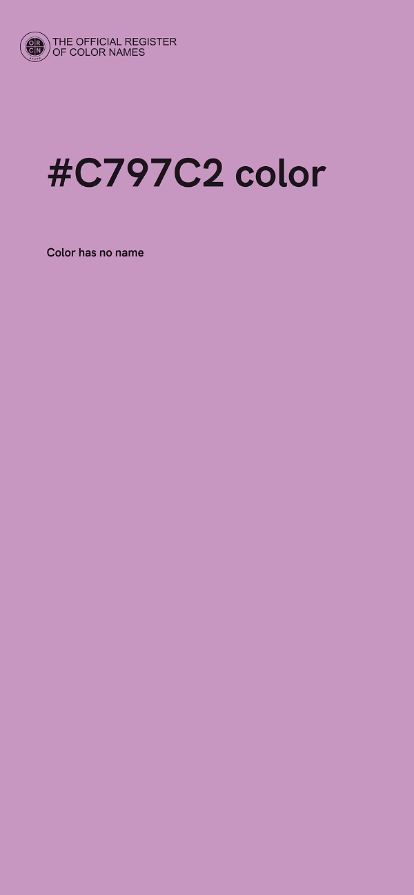 #C797C2 color image