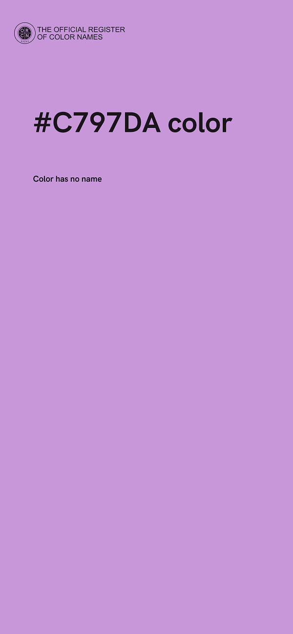 #C797DA color image